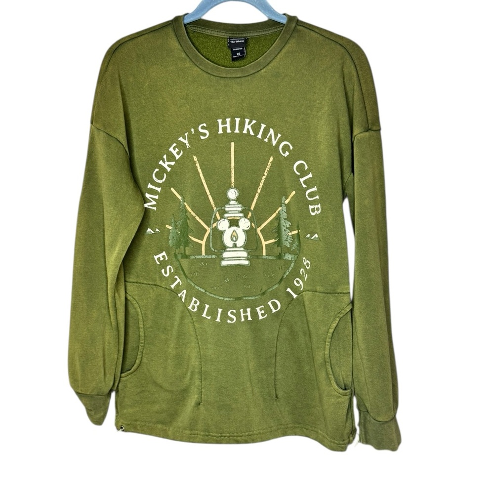 Our Universe Disney Mickey Mouse Hiking Club Crewneck sweatshirt